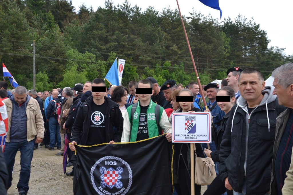 das faschistische Ustaa-Treffen in Bleiburg/Krnten